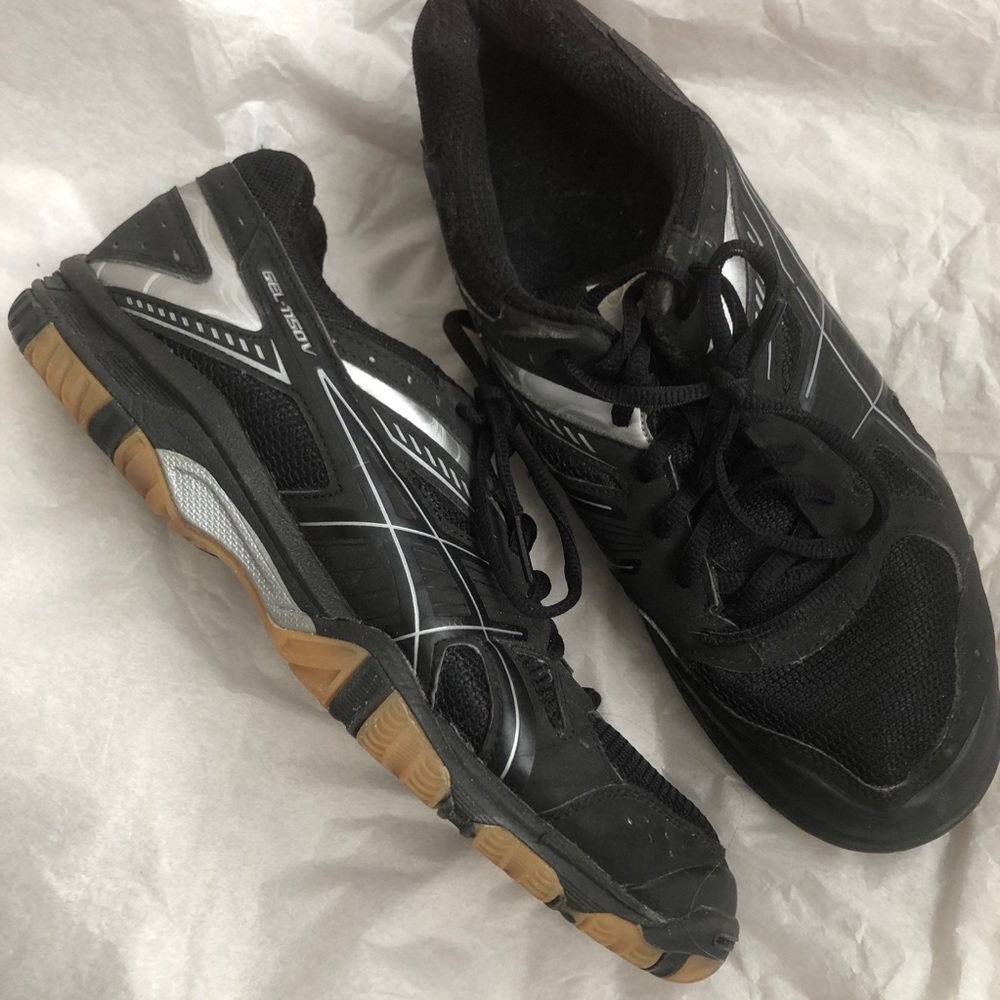 Asics Gel Volleyball Indoor Court Shoes Black 10 M Gem